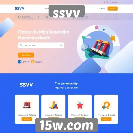 Facilidade de navegação e design do site SSVV